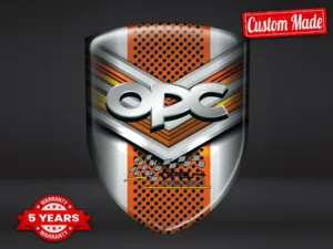 OPC Stickers Auto Édition Course Personnalisables